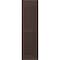 Ekena Millwork 12W x 77H Americraft Two Equal Louver Exterior Real Wood Shutters, Raisin Brown, PR RW101LV12X77TBH - alternate 4